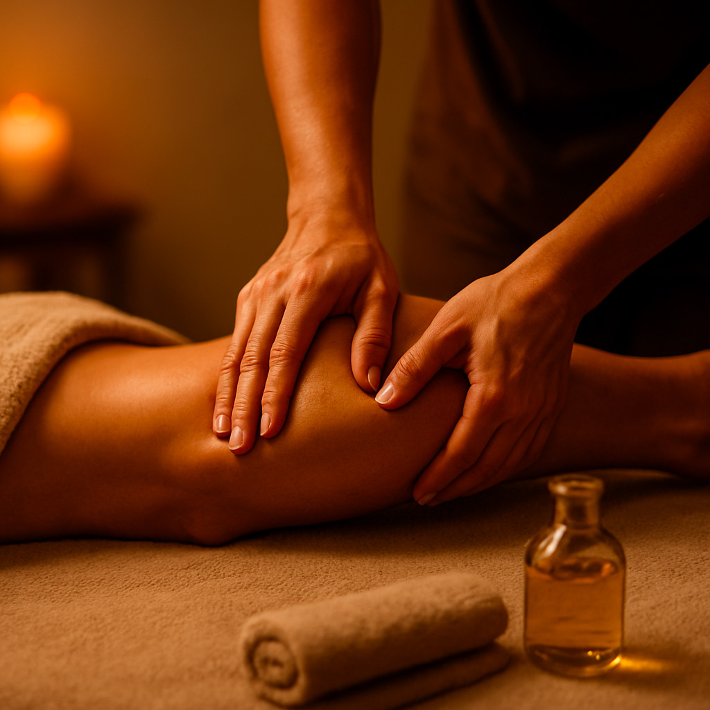 Massage sportif de récupération
